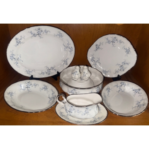 Vintage Fine Bone China Dinnerware Set By Paragon - 'Bride's Choice' Pattern 