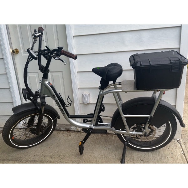 Rad Power Bikes RadRunner Plus Electric Utility Bike with Rear Cargo Box (battery included)