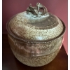Image 2 : Beautiful Stonewear Pottery Dish Set - Lidded Casserole Dishes & Large Serving Bowl 