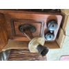 Image 3 : Antique Northern Electric Wooden Wall-Mounted Telephone