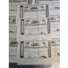 Image 3 :  Antique Stock Or Bond Certificates From The Indianapolis, Cincinnati, And Lafayette Railroad 19th.