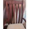 Image 10 : Cherry Finish Dining Table 84 W, 42 D, 30 T and 6 Side 21 W, 19 D, 41 T 2 Arm 25 W Chairs 