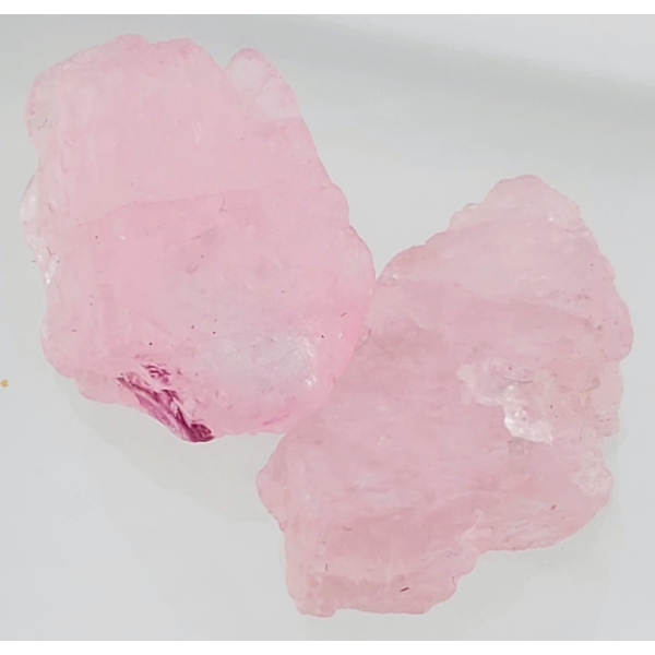 Afghanistan Morganite Set (38.3 ct total, 19×12×10 mm)