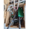 Image 4 : Asst Garden Tools, Birdhouse 7 w, 15 h, 3 1/2 d.  Watering Cans & more