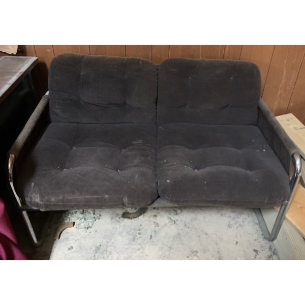 Vintage Fabric Sofa - 49W, 30T 