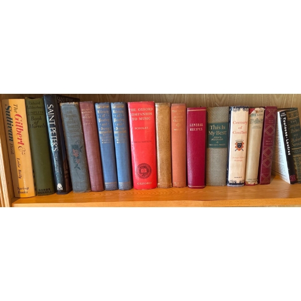 Multiple Collectible Books & Poetry Song Books-The Life Of Jesus Christ General Recipes & More