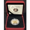 Image 1 :  2007 50-Cent Golden Forget-Me-Not Coin 92.5% Silver 9.3 Grams