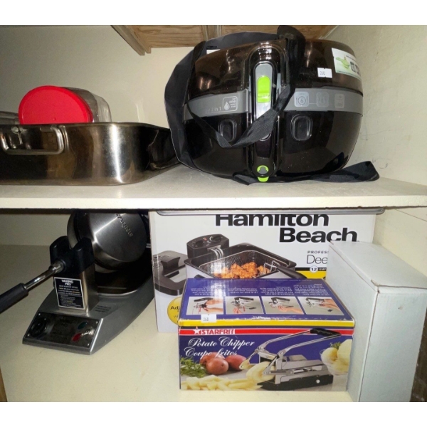 Kitchen Appliance Collection Potato Chipper Deep Fryer & More