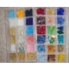 Image 2 : Assorted Craft Beads and Containers as Shown
