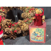 Image 2 : Festive Vibes! - Piano Playing Santa, Teddy in the Box and Rustic Pinecone Wreath