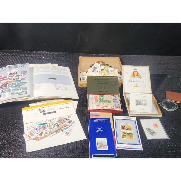 1983 Souvenir Stamp Collection Book with Assorted Postage Stamps