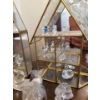 Image 4 : Brass & Glass Mini Houses w/ Vast Assortment of Small Crystal Animals (Not Marked) 