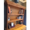 Image 4 : Handmade 2 Piece Maple Hutch - Contents Not Included 