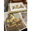 Image 4 : Collection of four readers digest collection, framed botanical art prints featuring floral illustrat