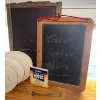 Image 2 : Antique Chalkboards 10T w/ Stick On Note Pad & Vintage Ribbon Reels 