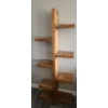 Image 1 : Natural Wood Bookshelf/ Display Shelf 27 w, 70 h, 11 d 