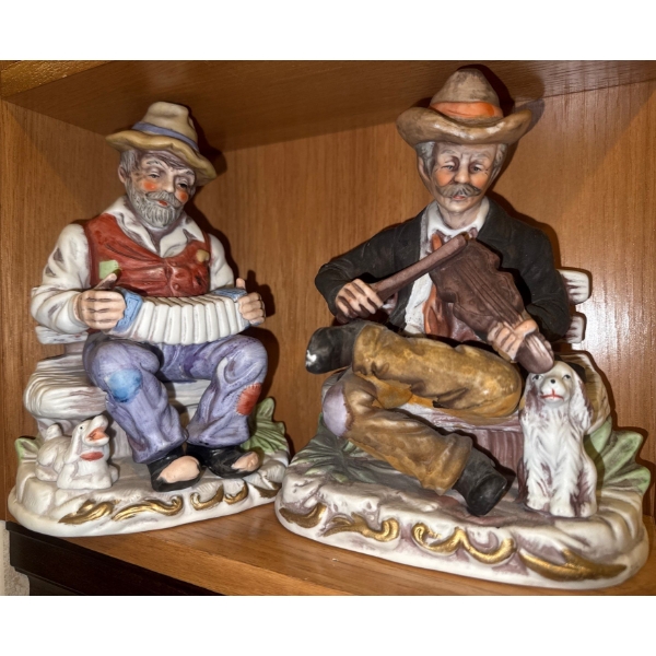 Collectible Porcelain HOMCO Figurines 12"Tall