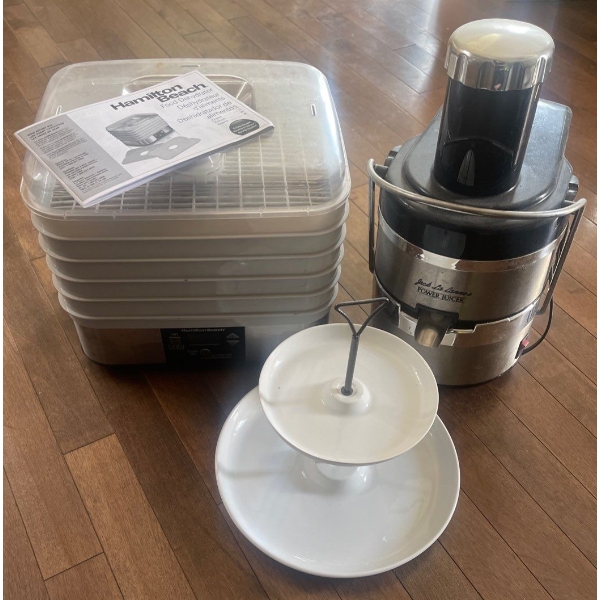 Hamilton Beach Food Dehydrator Cupcake Plate & More