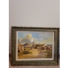 Image 1 : F. Johnson Oil on Board Landscape Art 31x24