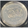 Image 2 : 1974 Canada Winnipeg Centennial Silver Dollar