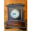 Image 2 : Boxed Wood Mantle Clock, Unmarked, w/ Italy Letter Opener 