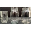 Image 3 : Clear Glass Mason and Canning Jars, 20 Pieces