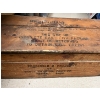 Image 2 : Vintage wooden crate for transporting 40 pounds of bananas, manufactured by Scott National Fruit Co.