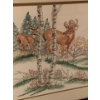 Image 3 : Wildlife Needlepoint Art - Deer & Ducks 23x18