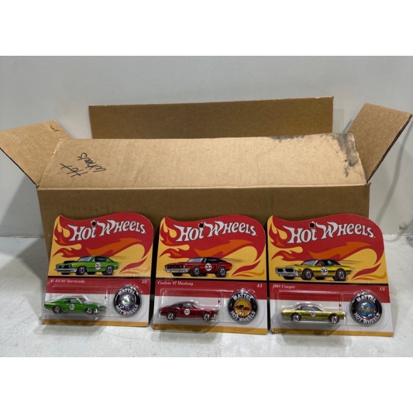 Collection of Hot Wheels 2007 Monster Jams, all unopened