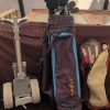 Image 1 : Top Flite Golf Clubs Set With Bag, Pull Cart, Badminton Racket & Accessories