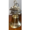 Image 4 : Brass Giraffes  Momma & Baby ++ Brass Bell  8"tallest Giraffe  