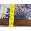 Image 10 : Kriebel & Bates Framed Litho Print of Jesus (17"W x 21"H)  and 2 Ombre Blue Vases
