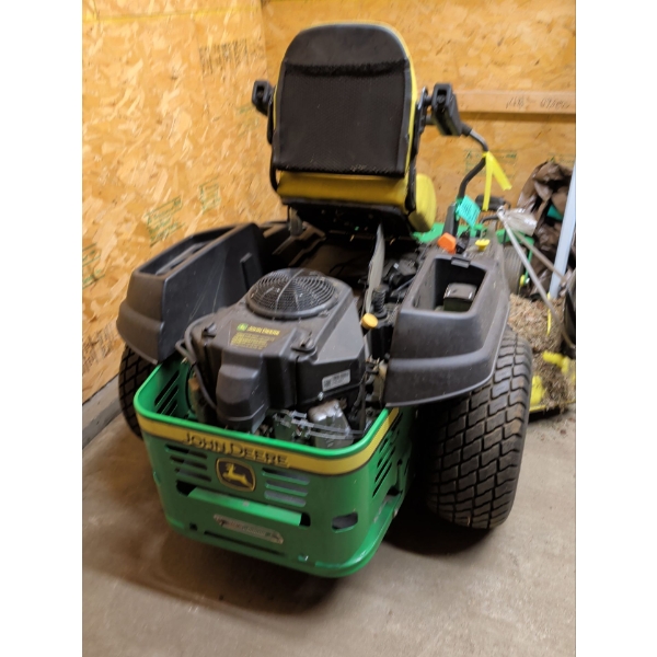 John Deere ZTrack Zero Turn Mower w/ 2 Collection Bags & More
