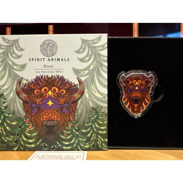 2021 Spirit Animals - 1 oz. Pure Silver
