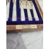 Image 4 : Wooden Case of Sorley Silver Plated and Mother of Pearl Cutlery Set