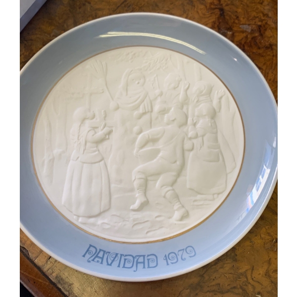 LLADRO Porcelain Plate - Navidad 1979 6T