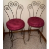 Image 1 : Pretty in Pink Laundry Hamper w/ Two Small Vanity Chairs