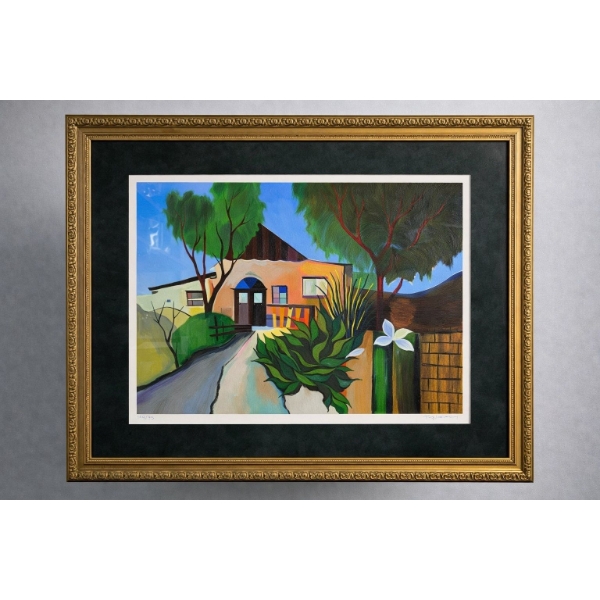  Itzahak Tarkay, Summer Landscape Serigraph in Color On Wove Paper Signed In Pencil on the lower rig