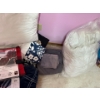 Image 5 : Linens and Pillow Collection (Should be Cleaned Well) w/ New Heated Throw (receipt of $70)