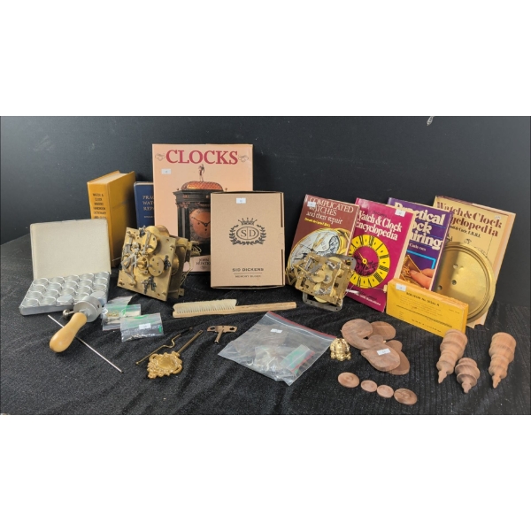Clock Doc - Master Clock Makers Kit - Clock Movements Guides Accessories & more