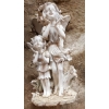 Image 2 : Assorted Outdoor Decor Including: Resin Fairy Statue 9 W, 7 D, 19 T, Birdhouses and More!