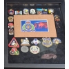 Image 3 : Shadow Boxes Displaying RCMP Pins and Visual Imagery