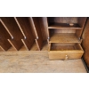 Image 9 : Light Wood Secretary Desk With Storage Measuring 18D x 30W x 40HÂ 