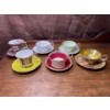 Image 1 : Assorted Fine China, Set of 6 - Aynsley, Royal Albert (Alberta Rose), Japan, Radfords 