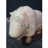 Image 4 : Pink Alabaster Muskox, Artist: Peter Mitchell, 8 W, 2.5 D, 5 T 
