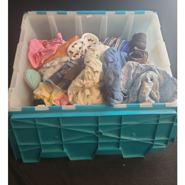 Bin of Children's Clothes, Assorted Sizes, As-Is 