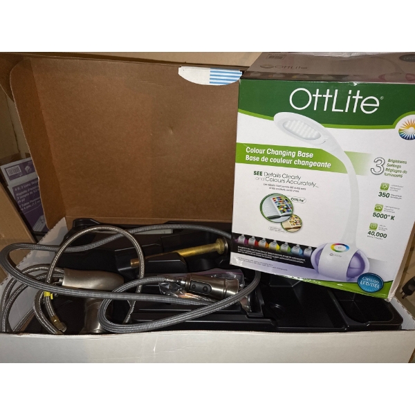 Moen House Parts w/ OttLite New in Box 