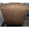 Image 3 : Large Comfortable Beige Leather Recliner  31x41x52"tall