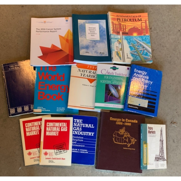 University Textbooks & Manuscripts Energy Themed 