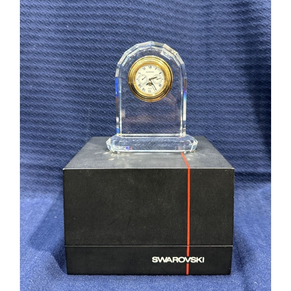 Swarovski Crystal Clock 4.5H with Original Box